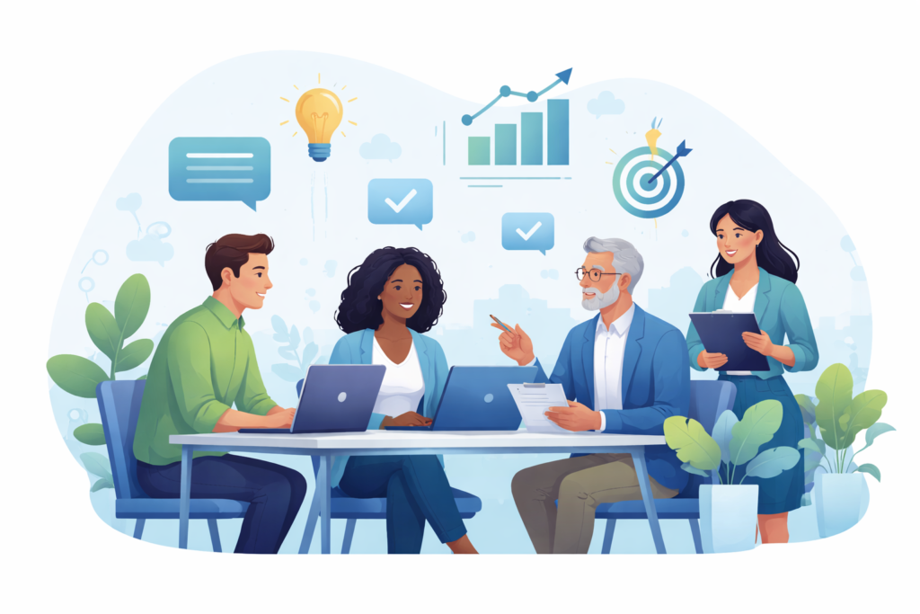 Career guidance and mentorship for job seekers and professionals at GrowInJob
