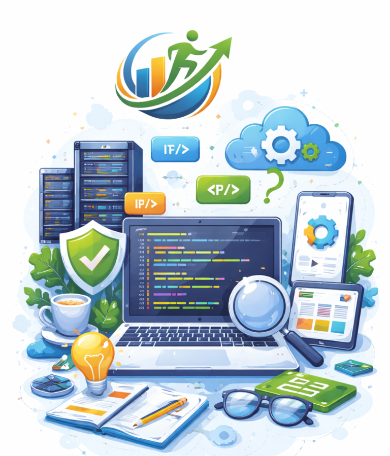 it careers with GrowInJob – inclusive professional job category illustration