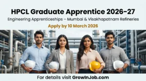 Diverse engineering graduates for HPCL Graduate Apprentice 2026–27 recruitment at Mumbai and Visakhapatnam refineries – GrowInJob
