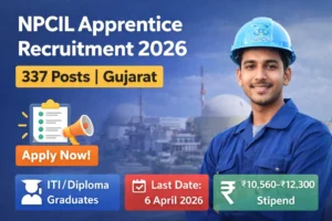 NPCIL Apprentice Recruitment 2026 337 Posts Gujarat Apply