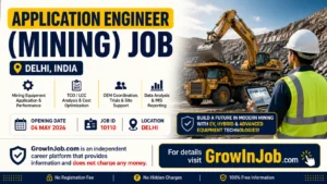 Application Engineer Mining Job in Delhi at Dalmia Bharat with heavy mining equipment and engineer analysis